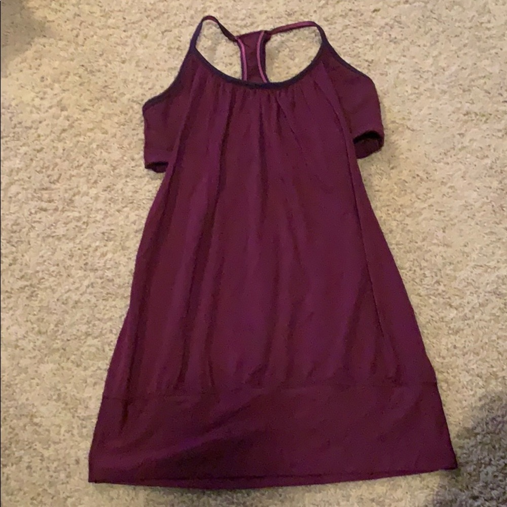 Lululemon built in bra tank